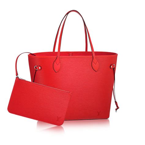 louis vuitton epi neverfull red|Louis Vuitton Neverfull price.